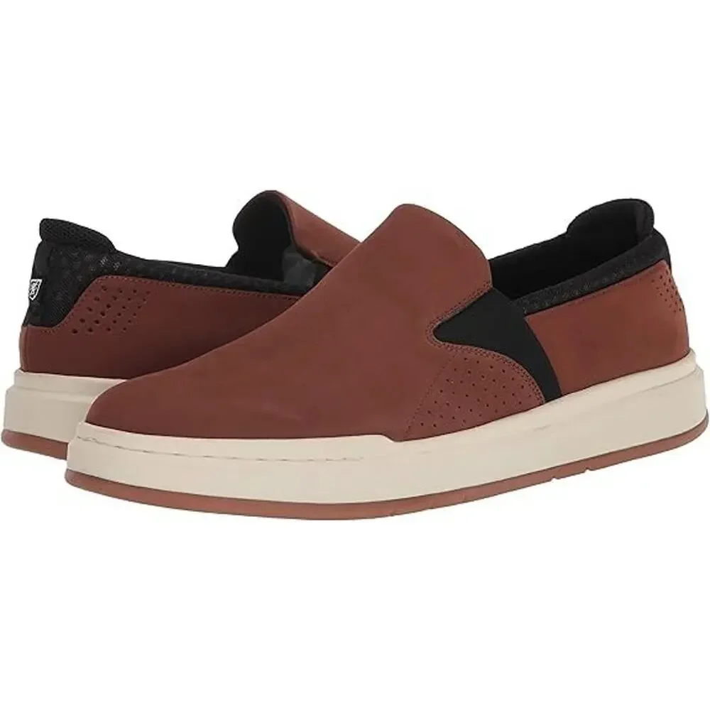 Stacy Adams‎ Colson Slip On Men's Shoes Cognac Brown Size 15M - NEW